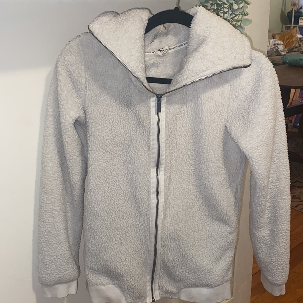 Rosy XS fuzzy coat